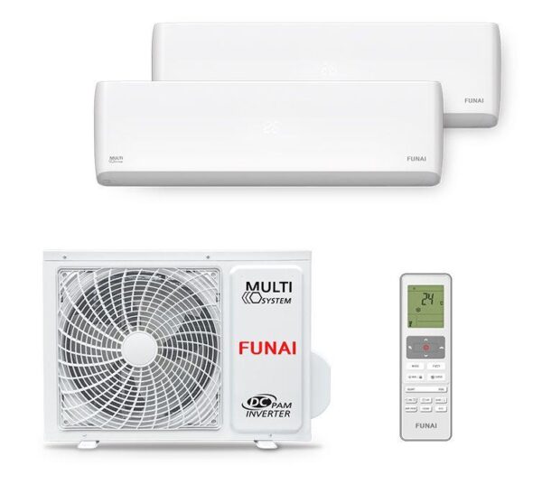 Мульти-сплит система Funai RAMI-SM25HP.D04/S x 2 / RAMI-2OR50HP.D05/U