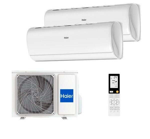 Мульти-сплит система Haier AS25S2SJ2FA-W x 2 / 2U50S2SM1FA-3