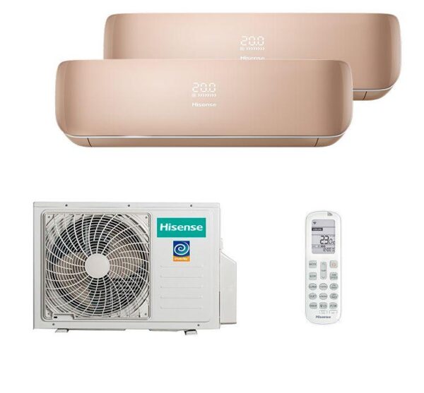Мульти-сплит система Hisense AMS-09UW4RVETG00(C) x 2 / AMW2-18U4RXC