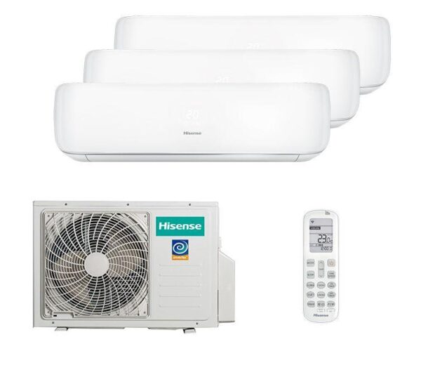 Мульти-сплит система Hisense AMS-09UW4RVETG00 x 3 / AMW3-24U4RJC